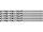Yato fémfúró prémium 2,5x30/57 mm HSS Inox 5db
