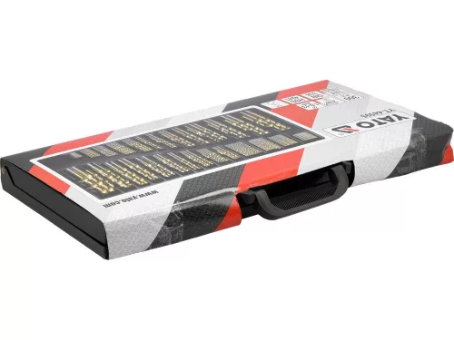 Yato csigafúró készlet 300 részes 1-10 mm HSS