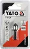 Yato kúpos süllyesztő fémre bitbefogású HSS 12,4mm
