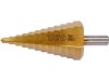 Yato lépcsős fúró 6-38 mm HSS Titán-nitrid
