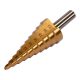 Yato lépcsős fúró 4-22 mm HSS Titán-nitrid