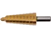 Yato lépcsős fúró 6-20 mm 10 lépcsős HSS titán-nitrid