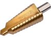 Yato lépcsős fúró 10-30 mm 12 lépcsős HSS titán-nitrid
