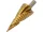 Yato lépcsős fúró 4-32 mm HSS titán-nitrid