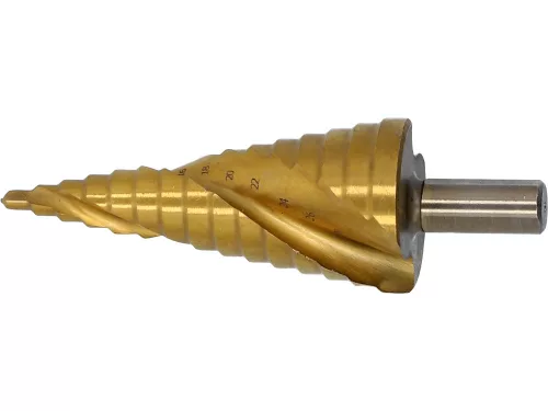 Yato lépcsős fúró 4-32 mm HSS titán-nitrid