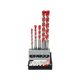 Yato betonfúró készlet 5 részes 4-10 mm bit befogás