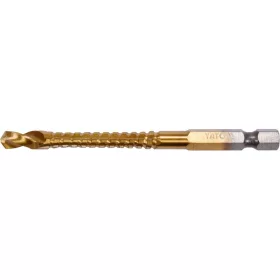 Yato fém marófúró 6 x 89 mm bit befogású HSS-TiN