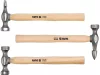 Yato karosszériás kalapács és egyengető készlet 7 részes Hickory nyéllel