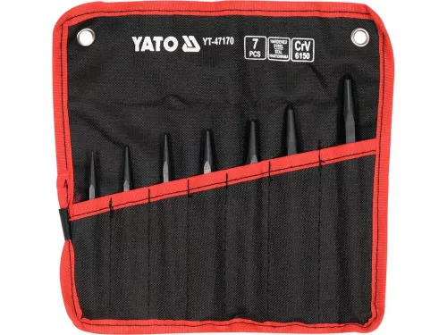 Yato lyukasztó készlet 7 részes