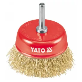 Yato csapos fazékkefe fúrógépbe rezezett 75 mm