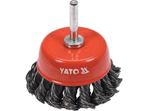 Yato csapos sodrott fazékkefe fúrógépbe 65 mm