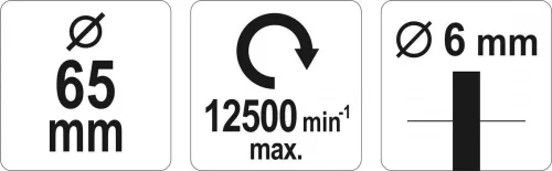 Yato csapos sodrott fazékkefe fúrógépbe 65 mm
