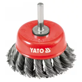 Yato csapos sodrott fazékkefe fúrógépbe 75 mm