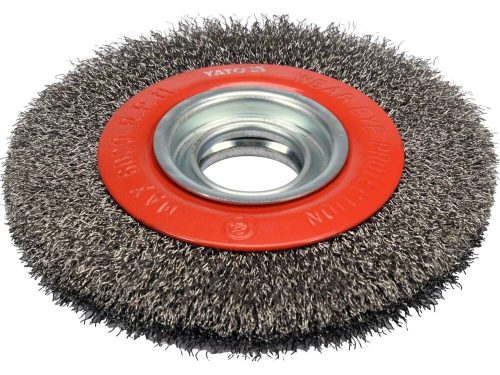 Yato körkefe 150 x 32 mm szűkítőgyűrűkkel inox