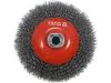 Yato dönött körkefe M14 125 mm inox