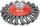 Yato döntött sodrott körkefe M14 100 mm acél