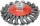 Yato döntött sodrott körkefe M14 100 mm acél