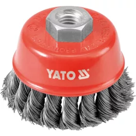 Yato fazékkefe sodrott M14 60mm