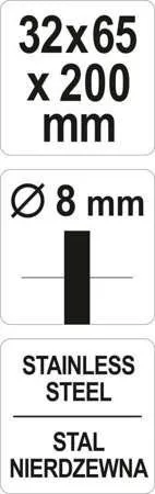 Yato csőkefe fúrógépbe inox 32 mm