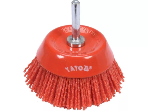 Yato csapos fazékkefe fúrógépbe nylon 25 mm