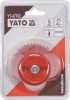 Yato csapos fazékkefe fúrógépbe nylon 25 mm