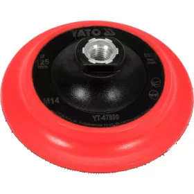 Yato tépőzáras gumitányér 125 mm M14 polírozókoronghoz