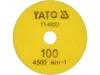 Yato tépőzáras gyémánt csiszoló és polírozókorong 100 mm / P100 vizes/száraz