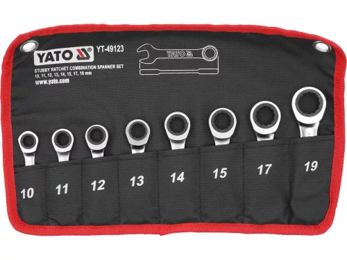 Yato racsnis csillag-kulcs készlet 8 db-os