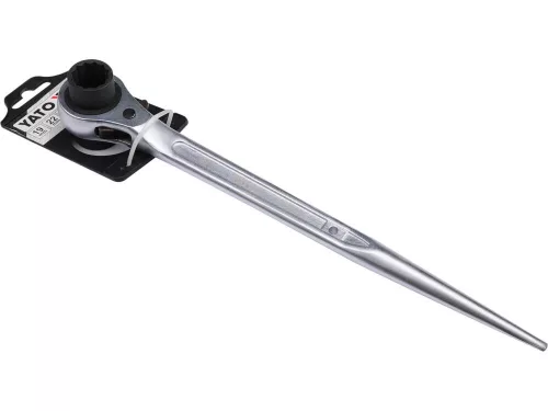 Yato racsnis állványkulcs 19 x 22 mm / 315 mm CrV