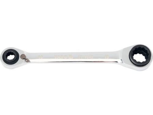 Yato racsnis csillagkulcs 10-13 mm x 17-19 mm / 200 mm 72T CrV