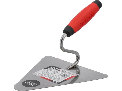 Yato kőműves kanál 190 x 200 mm inox lágy fogantyús