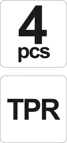 Yato fugakihúzó szilikonlap 4 részes