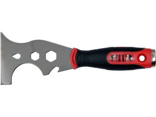 Yato kaparó spakli multifunkciós inox + 4 db bithegy