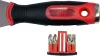 Yato kaparó spakli multifunkciós inox + 4 db bithegy