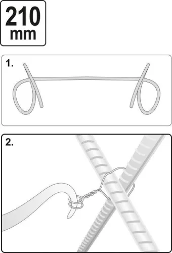 Yato huzalsodró 210mm