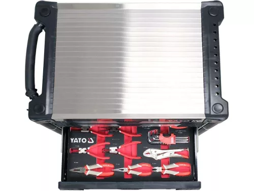 Yato szerszámkocsi szerszámokkal 157 részes