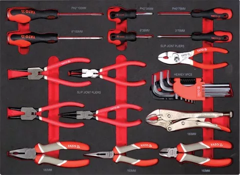 Yato szerszámkocsi szerszámokkal 157 részes