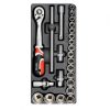 Yato dugókulcs készlet 24 részes 1/2" 10-32 mm CrV (fiókbetét)