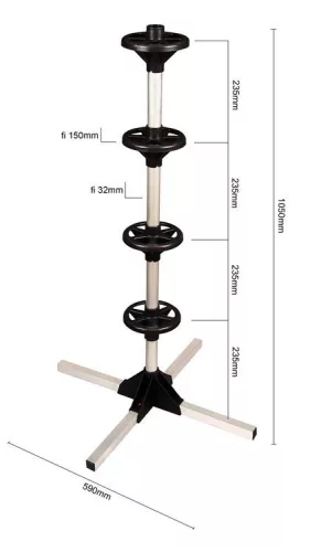 Yato keréktartó állvány