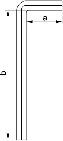 Yato imbuszkulcs készlet 12 részes 1/16 col-3/8 col