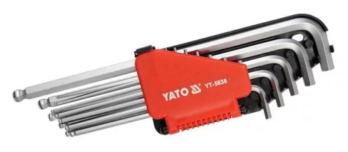 Yato imbuszkulcs készlet 12 részes 1/16 col-3/8 col