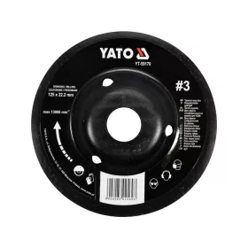 Yato ráspolykorong finom #3 125 x 22,2 mm