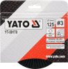Yato ráspolykorong finom #3 125 x 22,2 mm