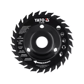 Yato ráspolykorong sarokcsiszolóra, lapos, fűrészfogakkal 125 mm