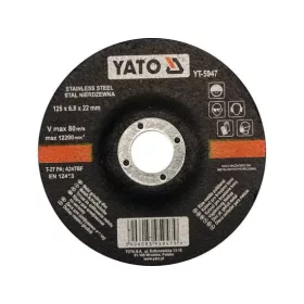 Yato tisztítókorong fémre 125 x 6,8 x 22,2 mm inox