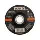 Yato tisztítókorong fémre 125 x 6,8 x 22,2 mm inox