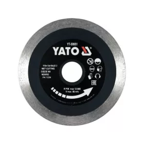 Yato gyémánt vágókorong 115 x 1,6 x 10 x 22,2 mm folytonos