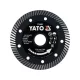 Yato gyémánt vágókorong 115 x 1,3 x 10 x 22,2 mm turbó