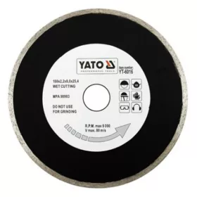 Yato gyémánt vágókorong 200 x 2,2 x 5,3 x 25,4 mm folytonos
