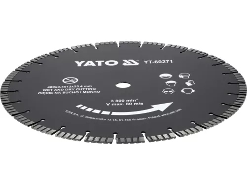 Yato beton vágókorong 400 mm